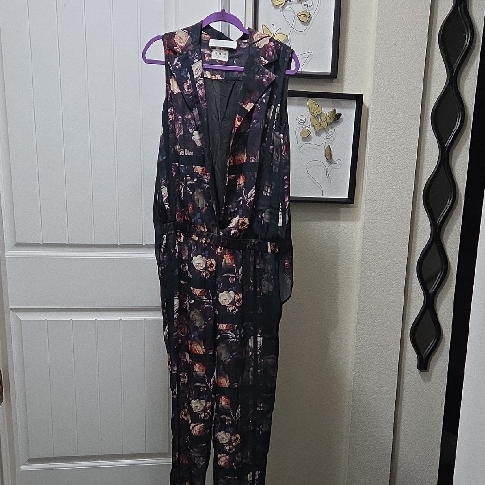Thakoon Floral Sleeveless Jumpsuit